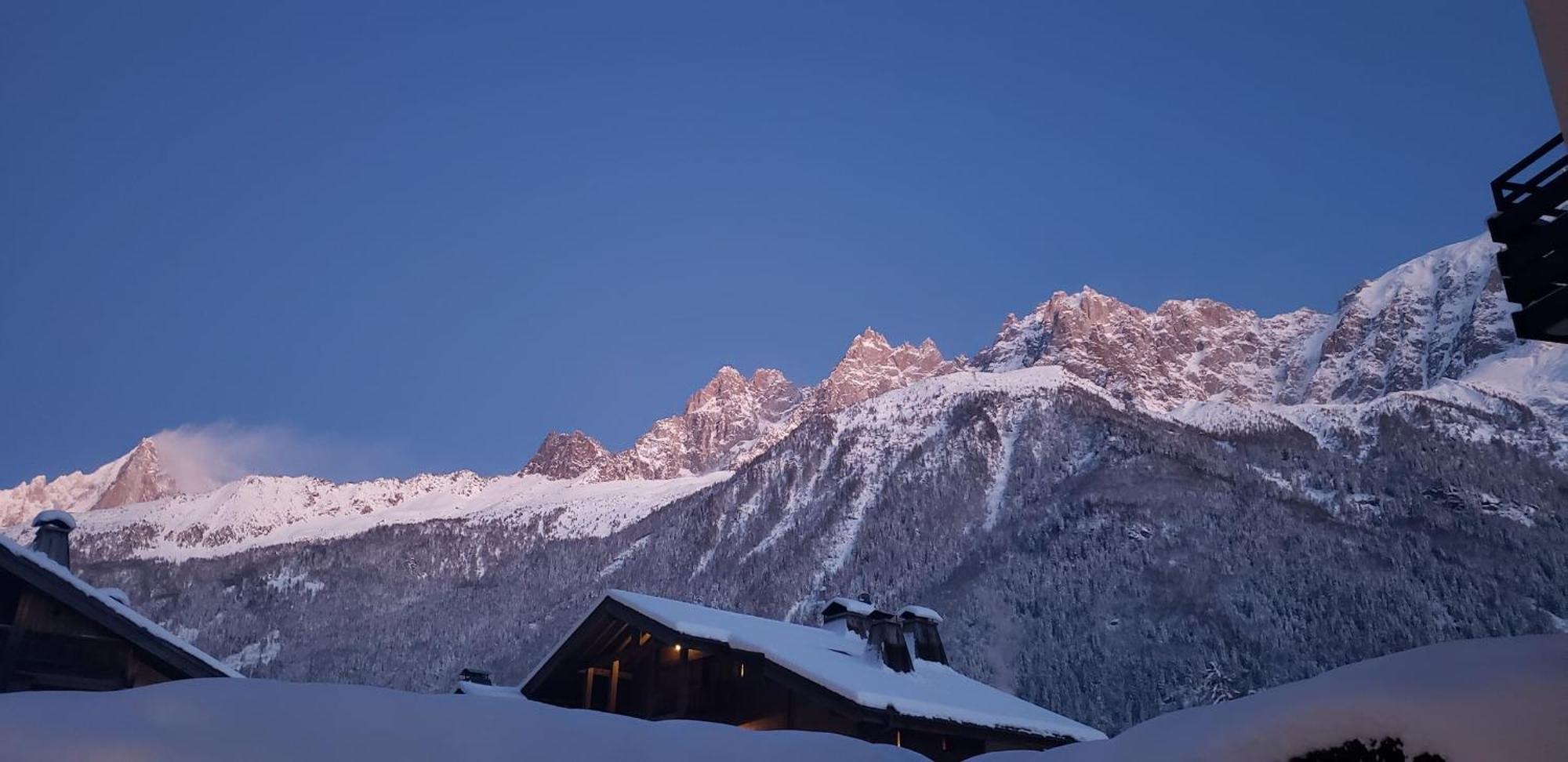 Les Capucins - View Off Mont-Blanc Range - 4 Pers Apartment Chamonix Exterior photo